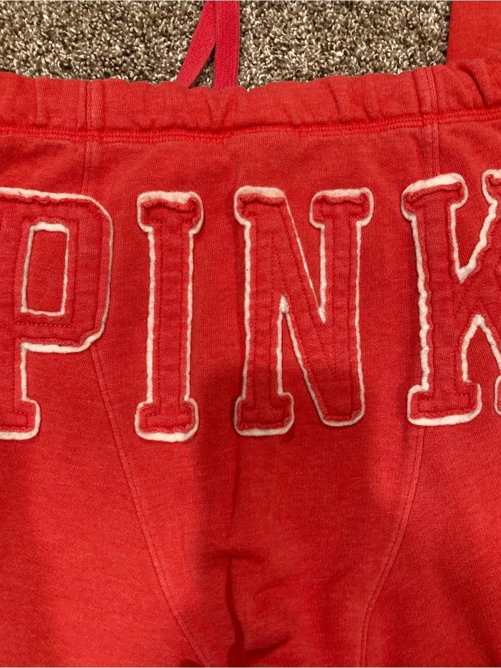 ✨PINK Victoria's Secret -Bundle Boyfriend Sweatpants✨ - Picture 5 of 10